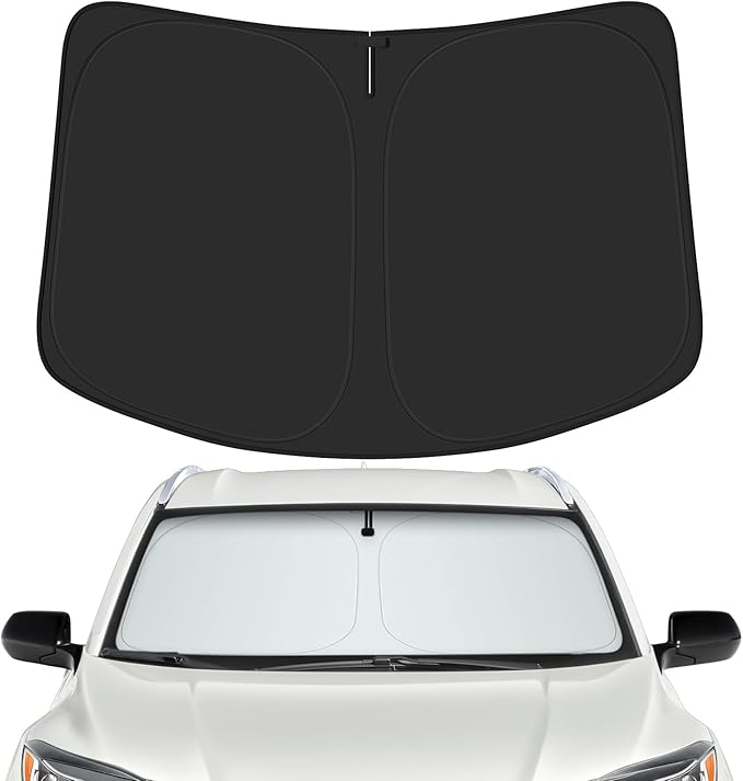 Car Windshield Sun Shade for Honda 2016-2022 HR-V Accessories (OEM Design) Reflective Foldable Heat Insulation Sunshade for Ultimate Protection