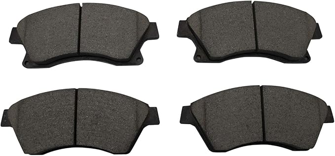 TRQ Front Brake Pads Ceramic Compatible with 2011-2015 Chevrolet Cruze 2016 Cruze Limited 2012-2017 Sonic