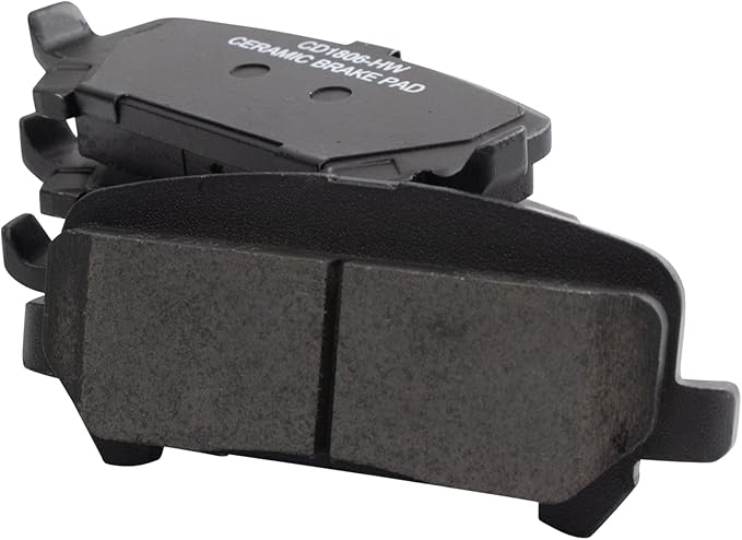 TRQ Rear Brake Pads Ceramic Compatible with 2015-2020 Chevrolet Colorado 2015-2020 GMC Canyon