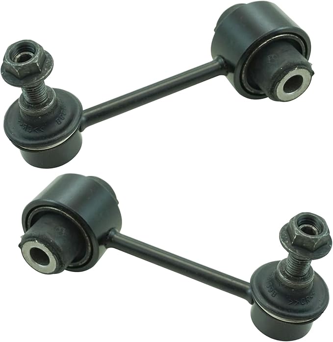 TRQ Rear Driver and Passenger Side Sway Bar Link Set 2 Piece Compatible with 2010-2024 Subaru Outback 2009-2018 Forester 2013-2015 XV Crosstrek 2016-2017 Crosstrek