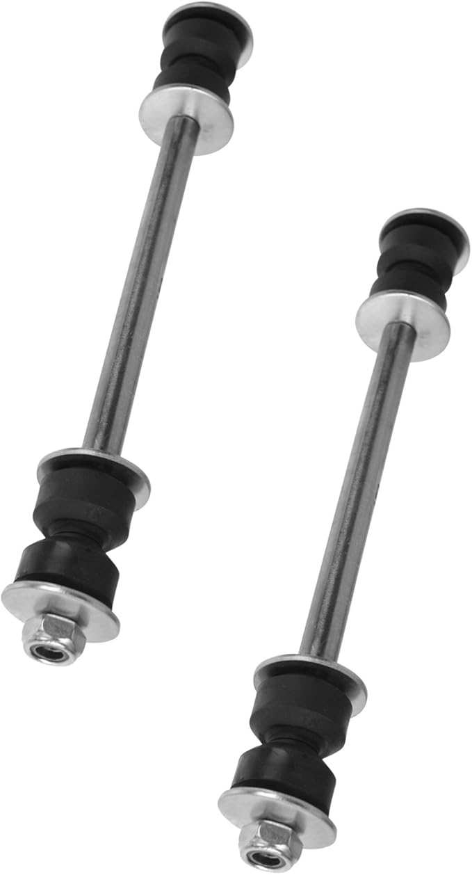 TRQ Rear Sway Bar Stabilizer Link Set Compatible with 1980-1988 American Motors Eagle 1986-2007 Ford Taurus 1984-1994 Lincoln Continental 1984-1992 Mark VII 1986-2005 Mercury Sable