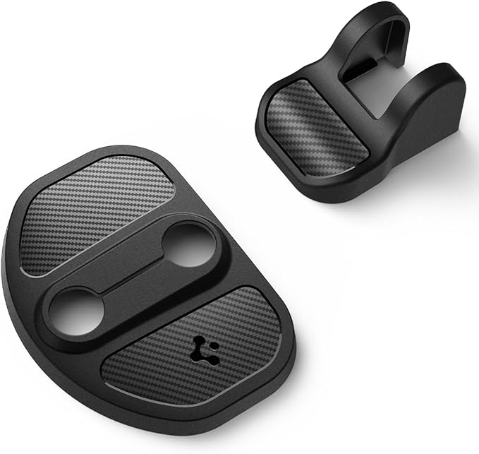 Spigen Door Striker and Hinge Door Lock Cover Protector for All Tesla Model Y (2020-2026) and Model 3 (2017-2026) [For Model Y Juniper and Model 3 Highland (Standard, Premium & Performance) - Set of 4