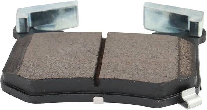 TRQ Rear Ceramic Brake Pad Set Includes Contact Point Grease Compatible with 2018 Kia Stinger 2019-2020 Genesis G70