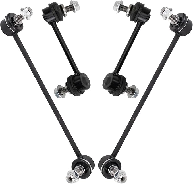 TRQ Front & Rear Sway Bar Stabilizer Link Set Compatible with 2017-2021 Subaru Impreza