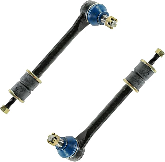 TRQ Front Sway Bar Stabilizer Link Set Compatible with 1991-2000 Chevrolet C3500 1985-1999 P30 GMC P3500