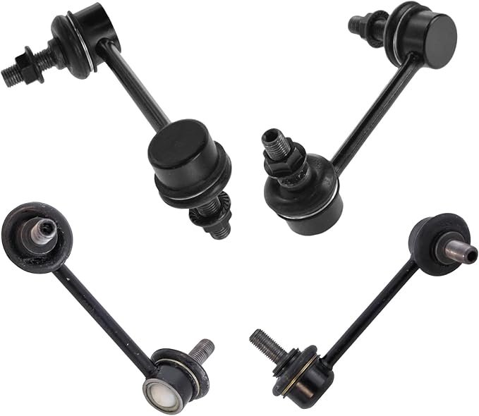 TRQ Front and Rear Sway Bar Link Set 4 Piece Compatible with 1999-2005 Mazda Miata