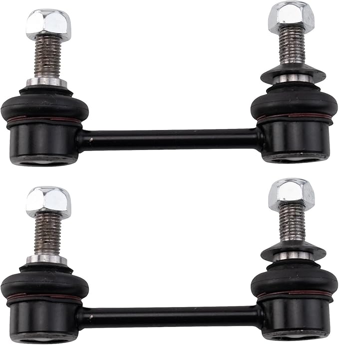 TRQ Rear Sway Bar Link Set Compatible with 09-18 BMW