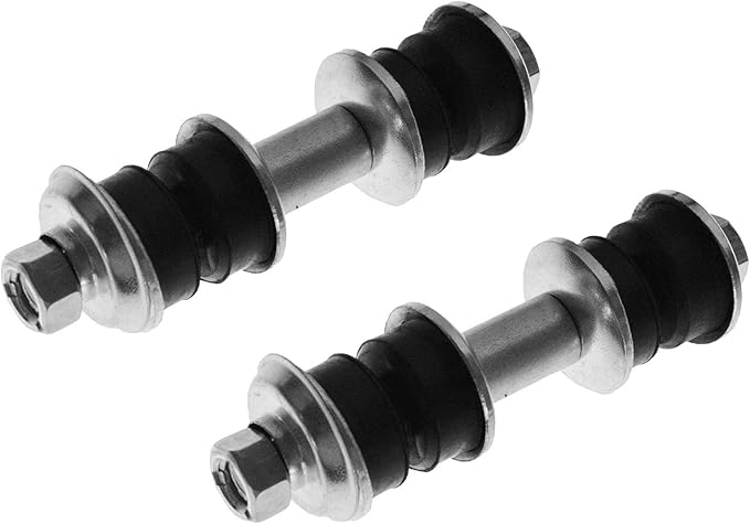 TRQ Front Driver and Passenger Side Sway Bar Link Set 2 Piece Compatible with 04-06 Scion xA 04-06 xB 00-05 Toyota Echo