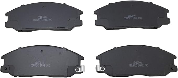 TRQ Front Brake Pads Ceramic Compatible with 2001-2006 Hyundai Santa Fe 2001 XG300 2002-2003 XG350 2002-2005 Kia Sedona