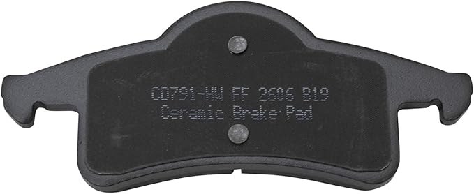 TRQ Rear Brake Pads Ceramic Compatible with 1999-2004 Jeep Grand Cherokee