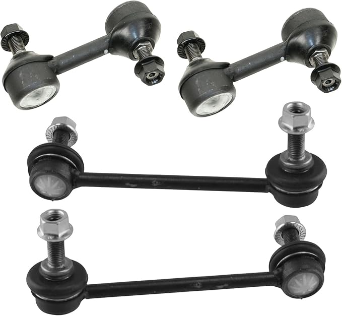 TRQ Front & Rear Sway Bar Stabilizer Link Set Compatible with 2009-2014 Acura TSX 2008-2012 Honda Accord