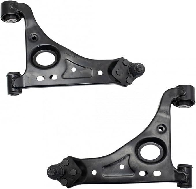 TRQ Front Left and Right Lower Control Arm with Ball Joint Set 2 Piece Compatible with 2013-2022 Buick Encore 2015-2022 Chevrolet Trax