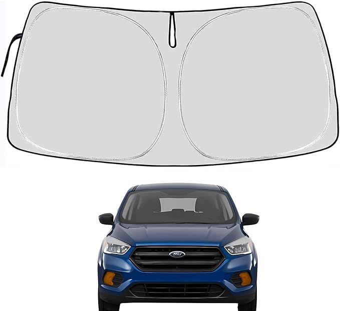 Windshield Sun Shade Compatible with Ford Escape 2025 2024 2023 2022 2021 2020 2019 2018 2017