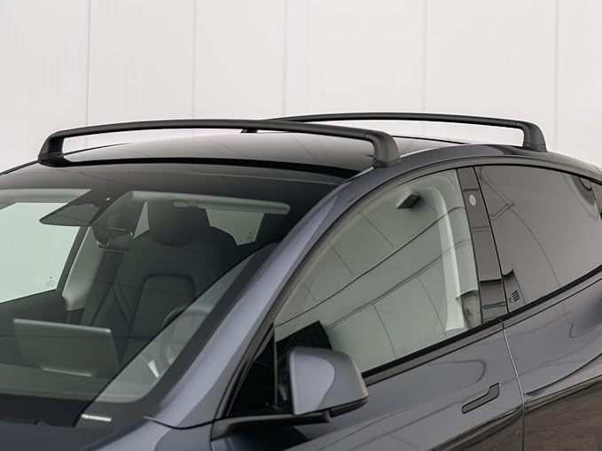 Tesloid.com Aluminum Roof Rack Cross Bars for Tesla Model Y