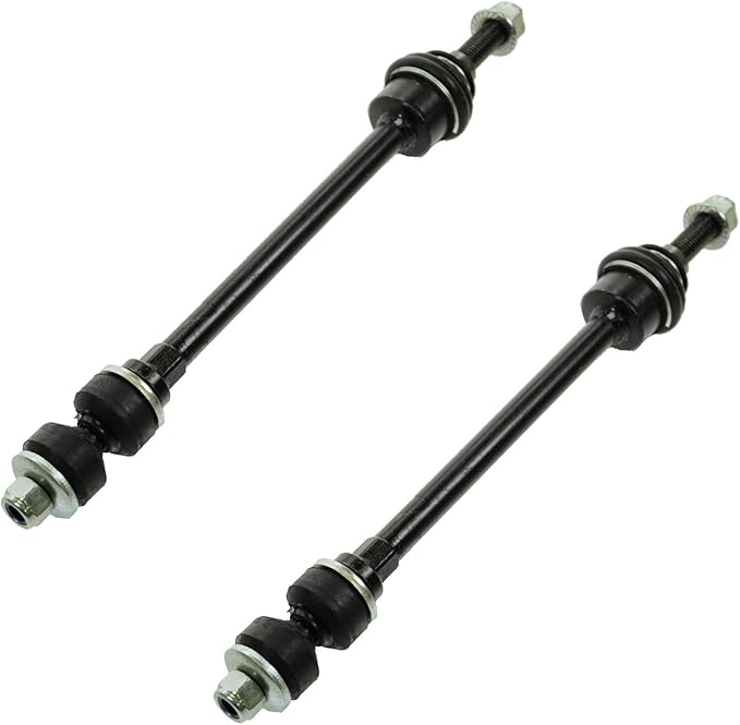 TRQ Front Sway Bar Stabilizer Link Set Compatible with 2002-2005 Dodge Ram 1500