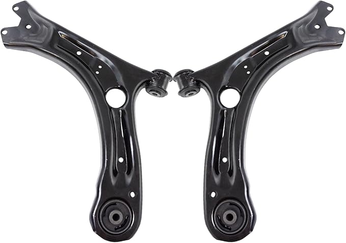 TRQ Front Lower Control Arm Set Compatible with 2012-2019 Volkswagen Beetle 2012-2022 Passat