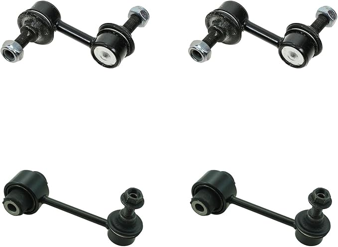TRQ Front & Rear Sway Bar Stabilizer Link Set Compatible with 2009-2013 Subaru Forester