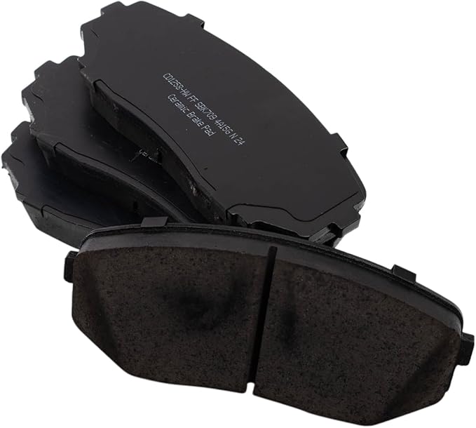 TRQ Front Brake Pads Ceramic Hardware Compatible with 2007-2014 Ford Edge 2007-2015 Lincoln MKX 2019 Mazda CX-5 2007-2012 CX-7 2007-2021 CX-9