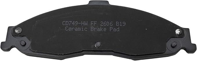 TRQ Front Brake Pads Ceramic Compatible with 1998-2002 Chevrolet Camaro 1998-2002 Pontiac Firebird