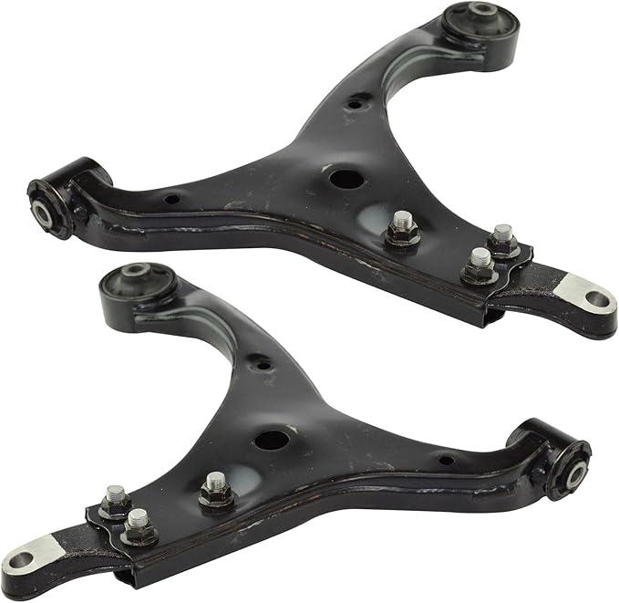 TRQ Front Lower Control Arm Driver and Passenger Side Compatible with 2007-2010 Hyundai Elantra