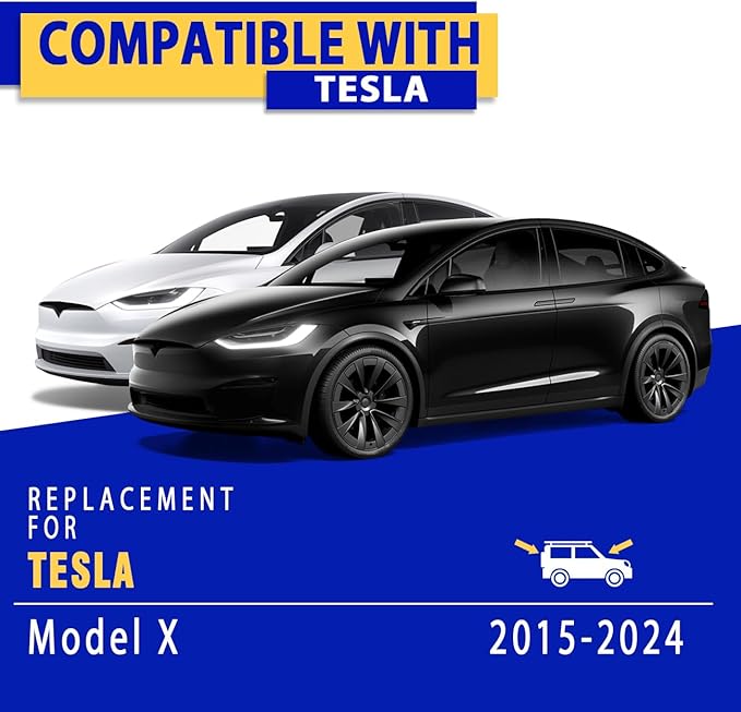 Wiper Blades for Tesla Model X, 28" + 18"(Pack of 2) Windshield Wipers with Integrated Washing, Automotive Replacement Front Windshield Wiper Blades for My Car, All-Seasons Applicable