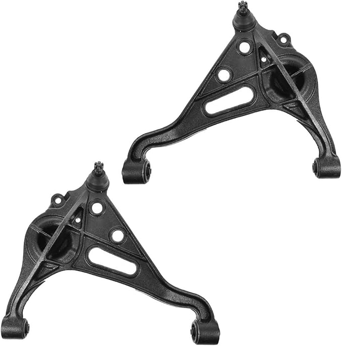 TRQ Front Left and Right Lower Control Arm with Ball Joint Set 2 Piece Compatible with 1999-2004 Chevrolet Tracker 1999-2005 Suzuki Grand Vitara Vitara 2002-2006 XL-7
