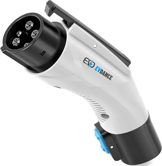 EVDANCE NACS to J1772 Adapter, 48A & 250V Portable Charging Adapter, Safety Certified Compatible with High Powered Connectors, Destination Chargers & Mobile Connectors