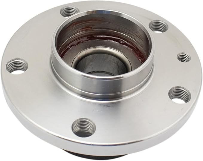 TRQ Rear Left and Right Wheel Bearing and Hub Assembly Set 2 Piece Compatible with 2014-2017 Fiat 500L