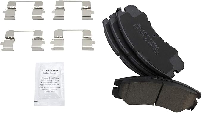 TRQ Front Brake Pads Ceramic Compatible with 1996-1999 Acura SLX 1994-2001 Honda Passport 1994-2000 Isuzu Amigo 2002-2004 Axiom 1993-2001 Rodeo 2001 Rodeo Sport 1992-2002 Trooper 1999-2001 VehiCROSS