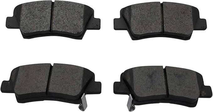TRQ Rear Posi Ceramic Brake Pad Kit Set for Hyundai Sonata Kia Optima