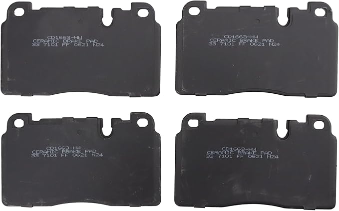 TRQ Front Brake Pads Ceramic Compatible with 2013-2017 Audi Q5 2014-2017 SQ5