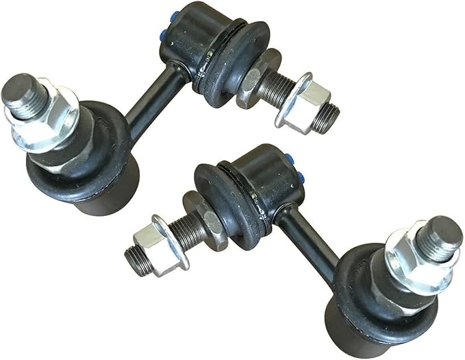 TRQ Rear Driver and Passenger Side Sway Bar Link Set 2 Piece Compatible with 2004-13 INFINITI QX56 2014-23 QX80 2005-13 Nissan Pathfinder 2005-23 Armada 2004 Pathfinder Armada