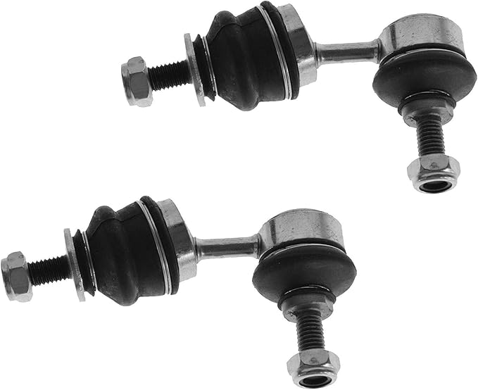 TRQ Rear Sway Bar Stabilizer Link Set Compatible with 2002-2008 Jaguar X-Type