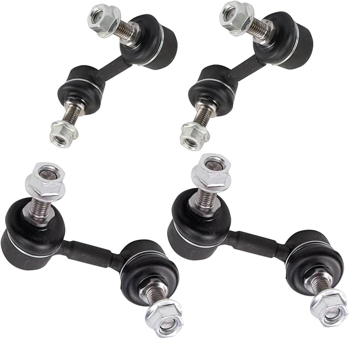 TRQ Front & Rear Sway Bar Stabilizer Link Set Compatible with 07-10 Sky 06-09 Solstice