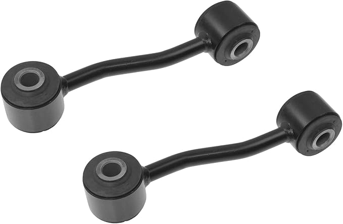TRQ Front Driver and Passenger Side Sway Bar Link Set 2 Piece Compatible with 2002-2007 Jeep Liberty
