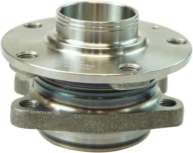 TRQ 2 Piece Rear Wheel Bearing & Hub Assembly Set Compatible with 2006-2011 Audi A6