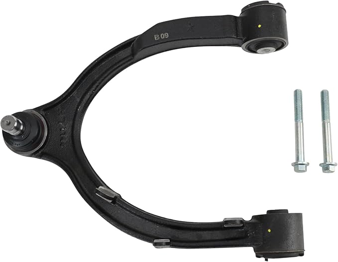 TRQ Front Upper and Lower Control Arm with Ball Joint Set 6 Piece Compatible with 2017-2023 Tesla 3