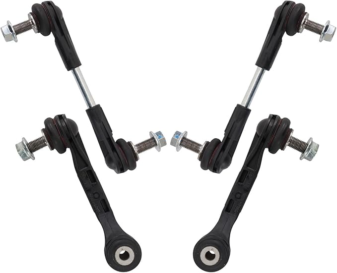 TRQ Sway Bar Stabilizer Link Set Front & Rear Compatible with 18-20 530e xDrive 17-20 530i xDrive 18 540d xDrive 540i xDrive 18-19 640i xDrive Gran Turismo 17-19 740e xDrive