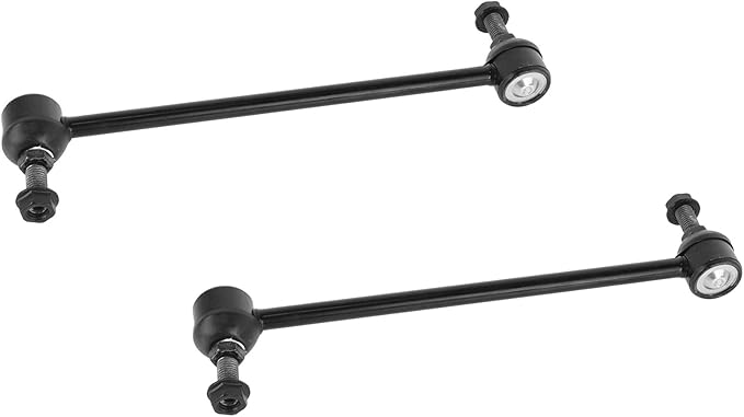 TRQ Front Driver and Passenger Side Sway Bar Link Set 2 Piece Compatible with 05-10 Chevrolet Cobalt with 300mm Front Sway Bar Links 06-11 HHR 04-09 Malibu 05-10 Pontiac G6 07-10 G5