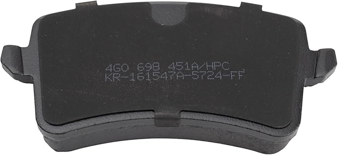 TRQ Rear Brake Pads Ceramic Hardware Wear Sensor Compatible with 2012-2018 Audi A6 A6 Quattro A7 Quattro 2011-2018 A8 Quattro 2013-2015 RS5 2014-2018 RS7 2013-2018 S6 S7 S8 2015-2017 Porsche Macan