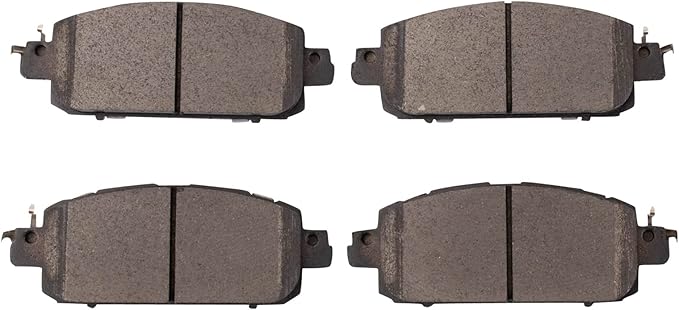TRQ Front Ceramic Brake Pad Set Compatible with 2020-2024 Nissan Sentra 2021-2023 Kicks SR SV 2024 Kicks