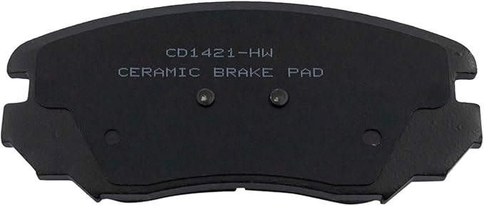 TRQ Front Posi Ceramic Brake Pad Kit Set for 9-5 / Allure/Cascada/Equinox/Impala/LaCrosse/Malibu/Malibu Limited/Regal/Terrain