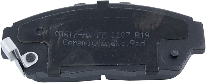 TRQ Front Brake Pads Ceramic Compatible with 1994-2001 Acura Integra 1994-1995 Honda Civic