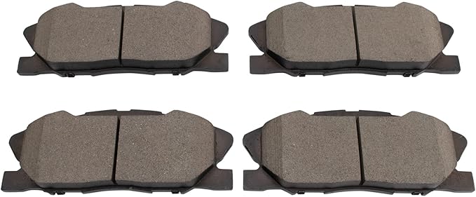 TRQ Front Brake Pads Ceramic Compatible with 2014-2020 Dodge Charger