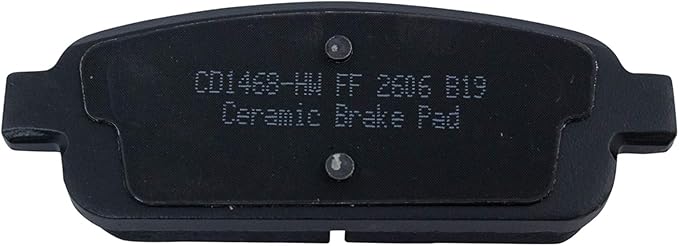 TRQ Premium Posi Ceramic Brake Pad Rear Set for Chevy Cruze Sonic Volt Encore