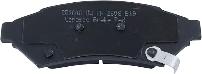 TRQ Front Brake Pads Ceramic Compatible with 2004 Pontiac Grand Prix