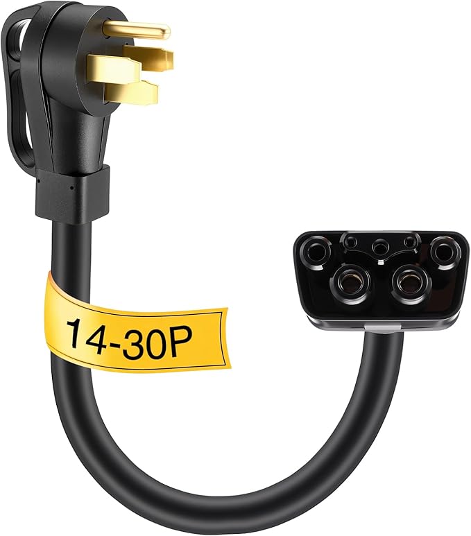 Relaxweex 16" Adapter Compatible with Tesla Gen 2 Mobile Portable Charger Connect Mobile Charger to Handle(not Compatible with Pre-2018 Model S/x Vehicles)(14-30p)