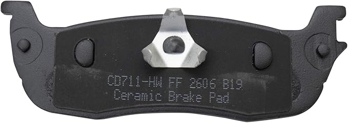 TRQ Rear Brake Pads Ceramic Compatible with 1997-2004 Ford Expedition 1997-2004 F-150 2004 F-150 Heritage 1997-1999 F-250 2002 Lincoln Blackwood 1998-2002 Navigator 2003-2011 Town Car