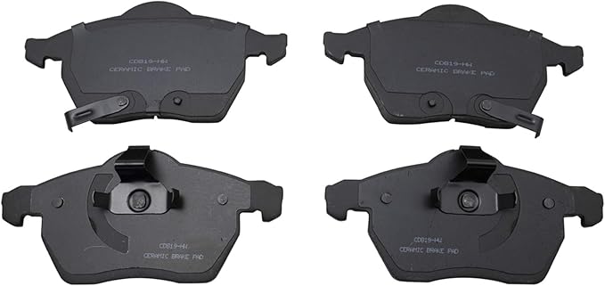 TRQ Front Brake Pads Ceramic Compatible with 1999-2003 Saab 9-3 1999-2005 9-5 2001-2003 Saturn L100 2001-2003 L200 2001-2005 L300 2000 Saturn LS LS1 LS2 LW1 LW2 LW200 LW300