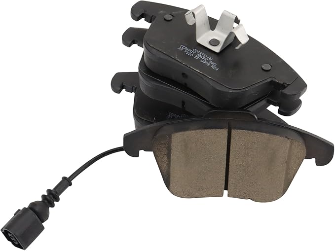 TRQ Front Brake Pads Ceramic Compatible with 2015-2018 Audi Q3 2015-2018 Q3 Quattro 2012-2020 Volkswagen Passat 2009-2017 Tiguan 2017-2018 Tiguan Limited